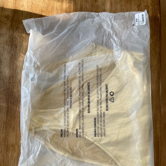 Skims Metallic GOLD Swim High Cut One Piece - Picture 8 of 11